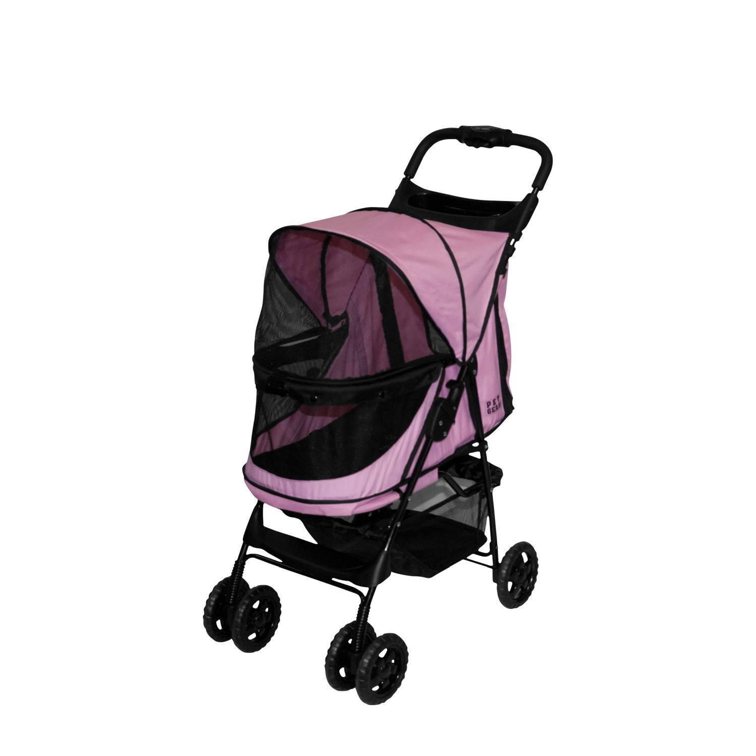 pet gear pink dog stroller