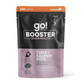 Booster Brain Health Tuna and Salmon Pâté for Cats, 71 g