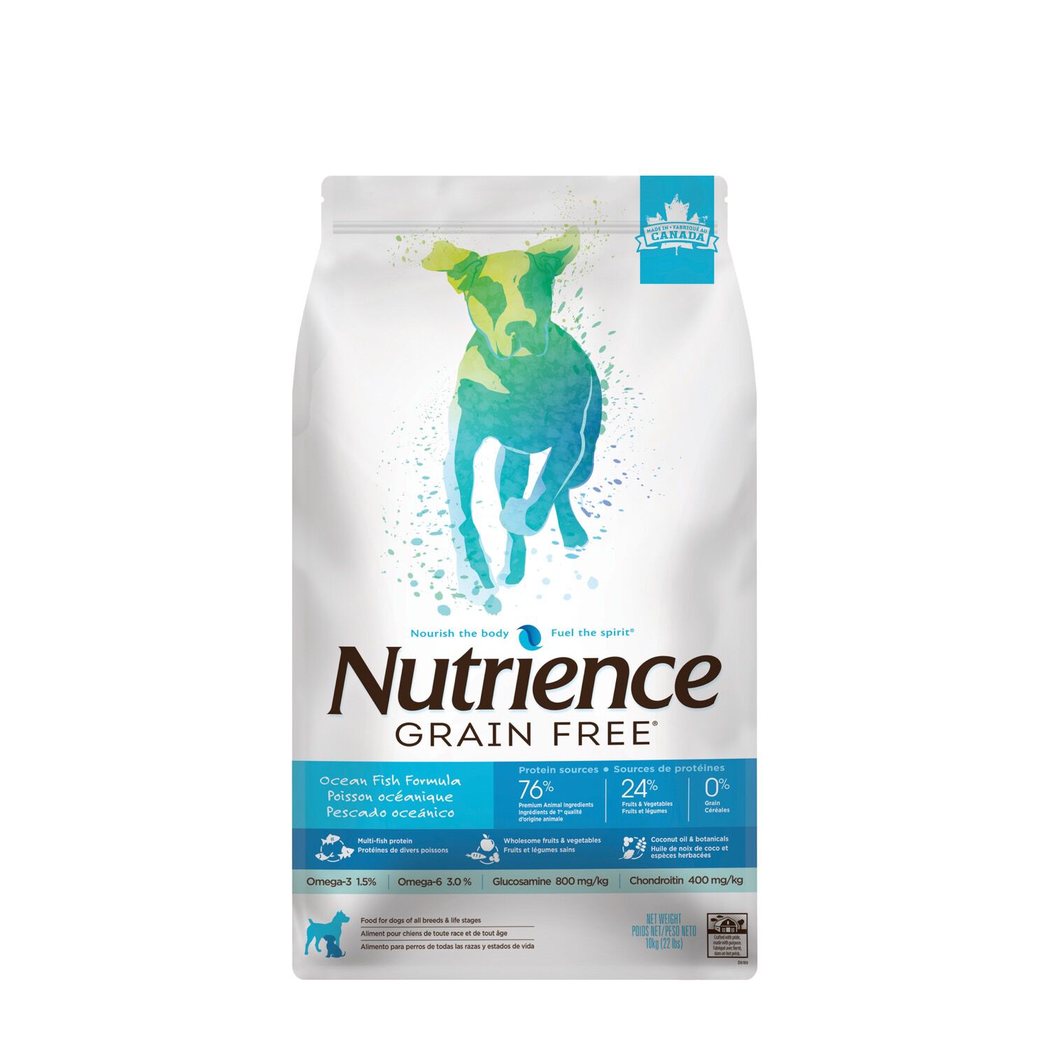 Dog food with grain and clearance fish