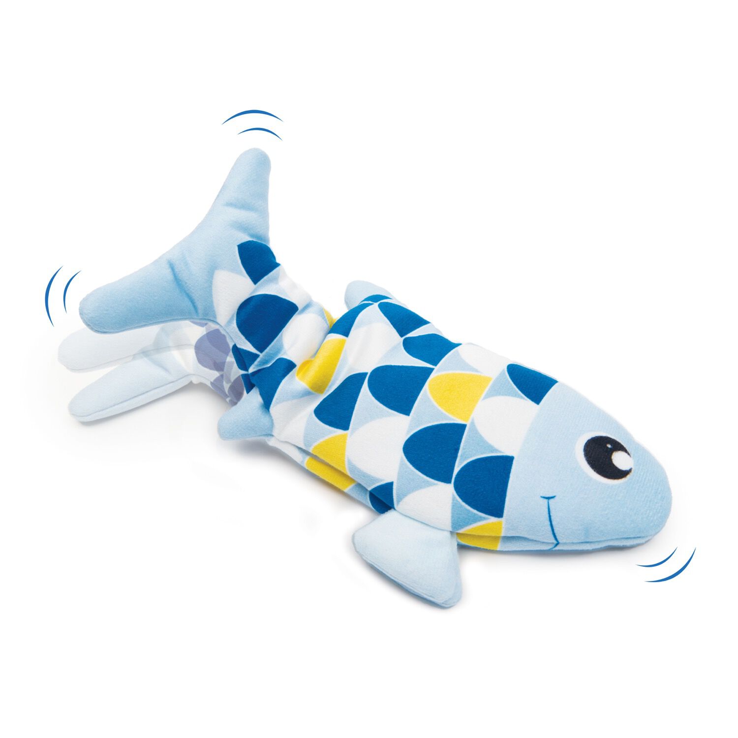 blue fish toy