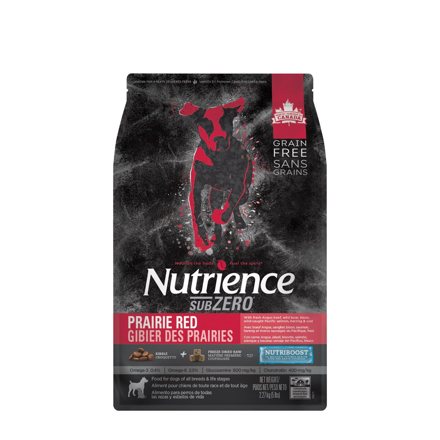 nutrience sub zero prairie red