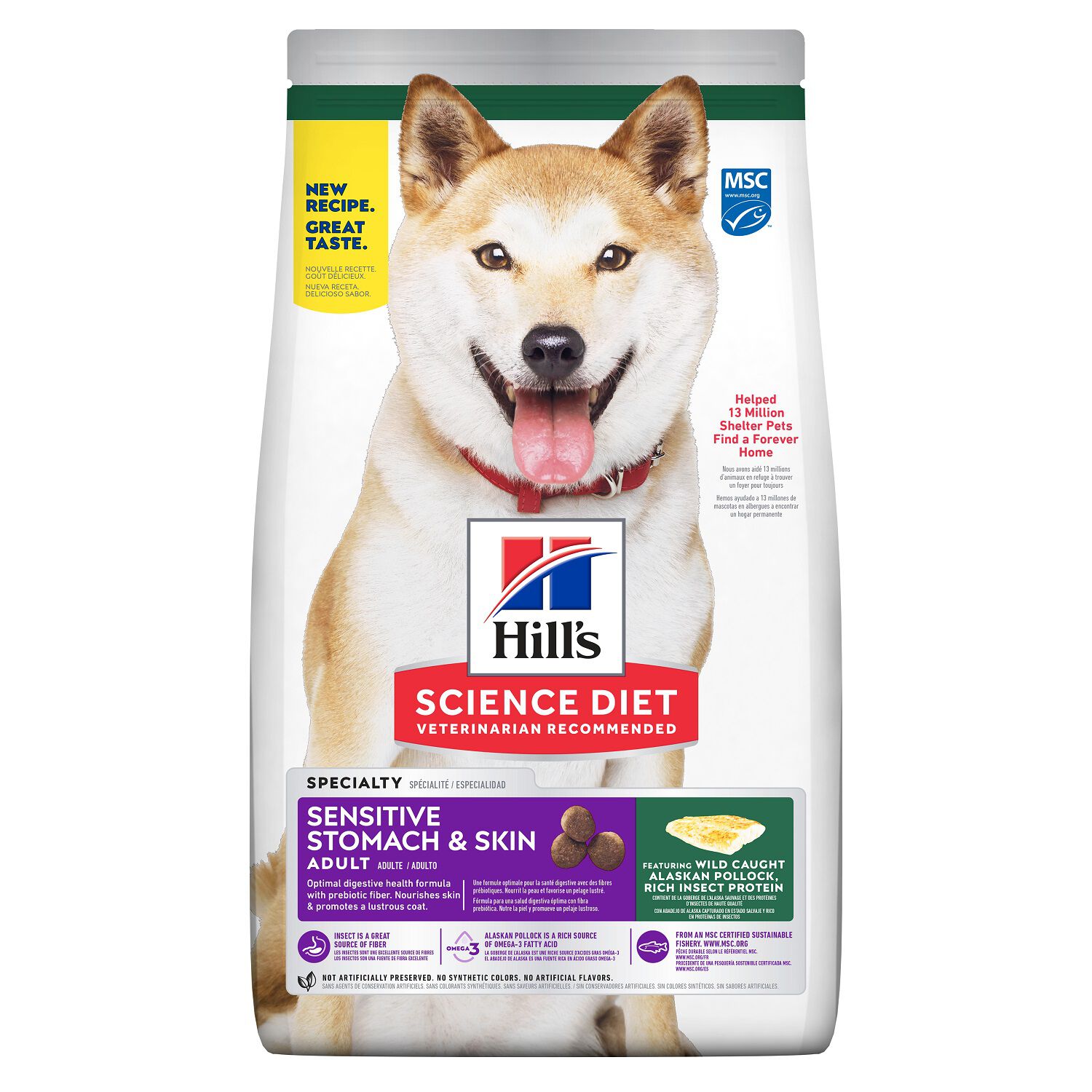 Dog chow adult discount sensitive