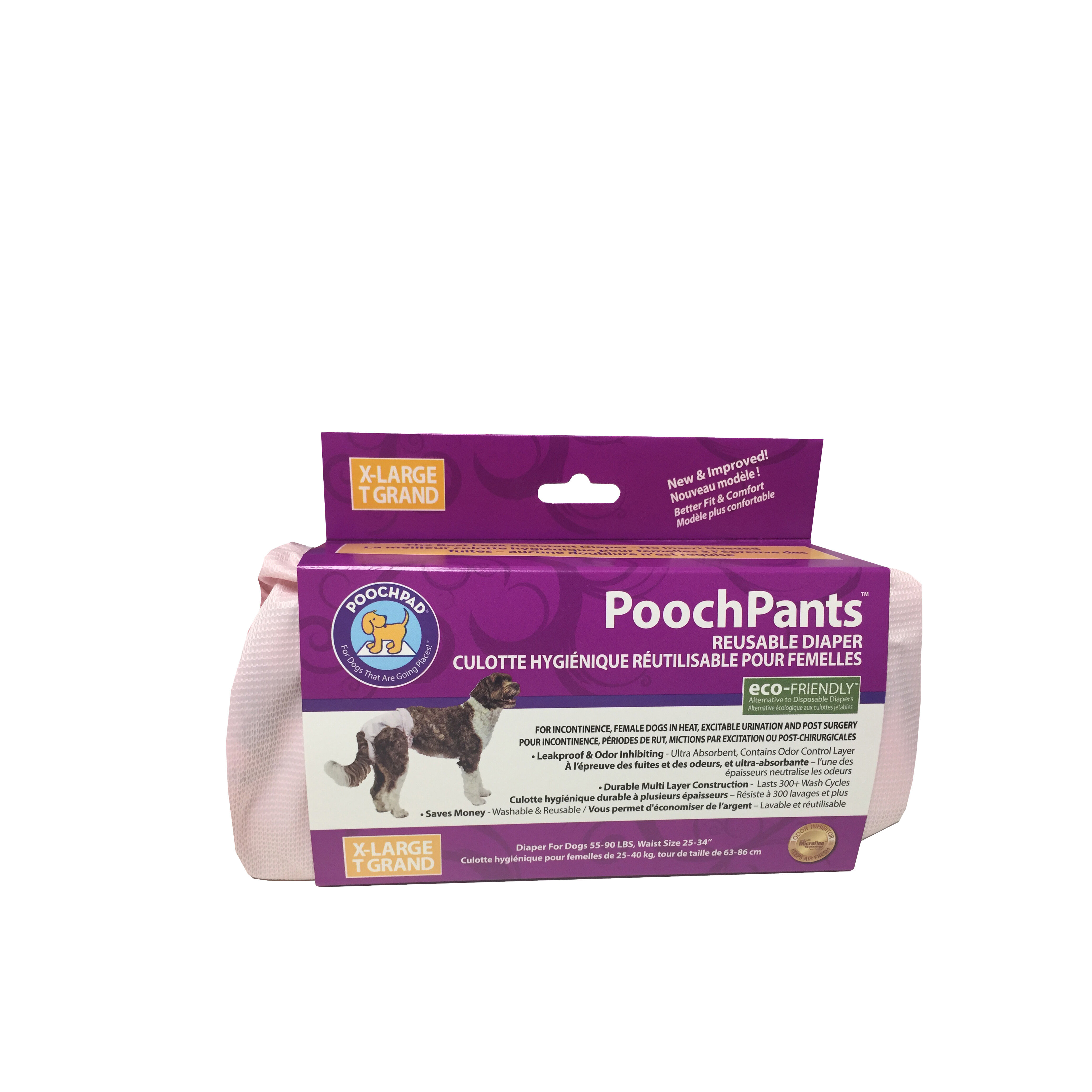 PoochPants Diaper for Dogs XL