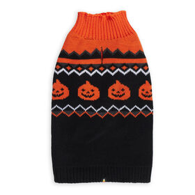 Mockneck Sweater with Jacquard Design for Dogs