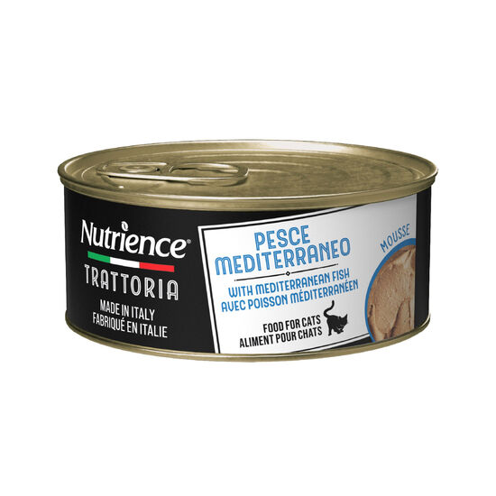 Trattoria Wet Food with Mediterranean Fish for Cats, 85 g Image NaN