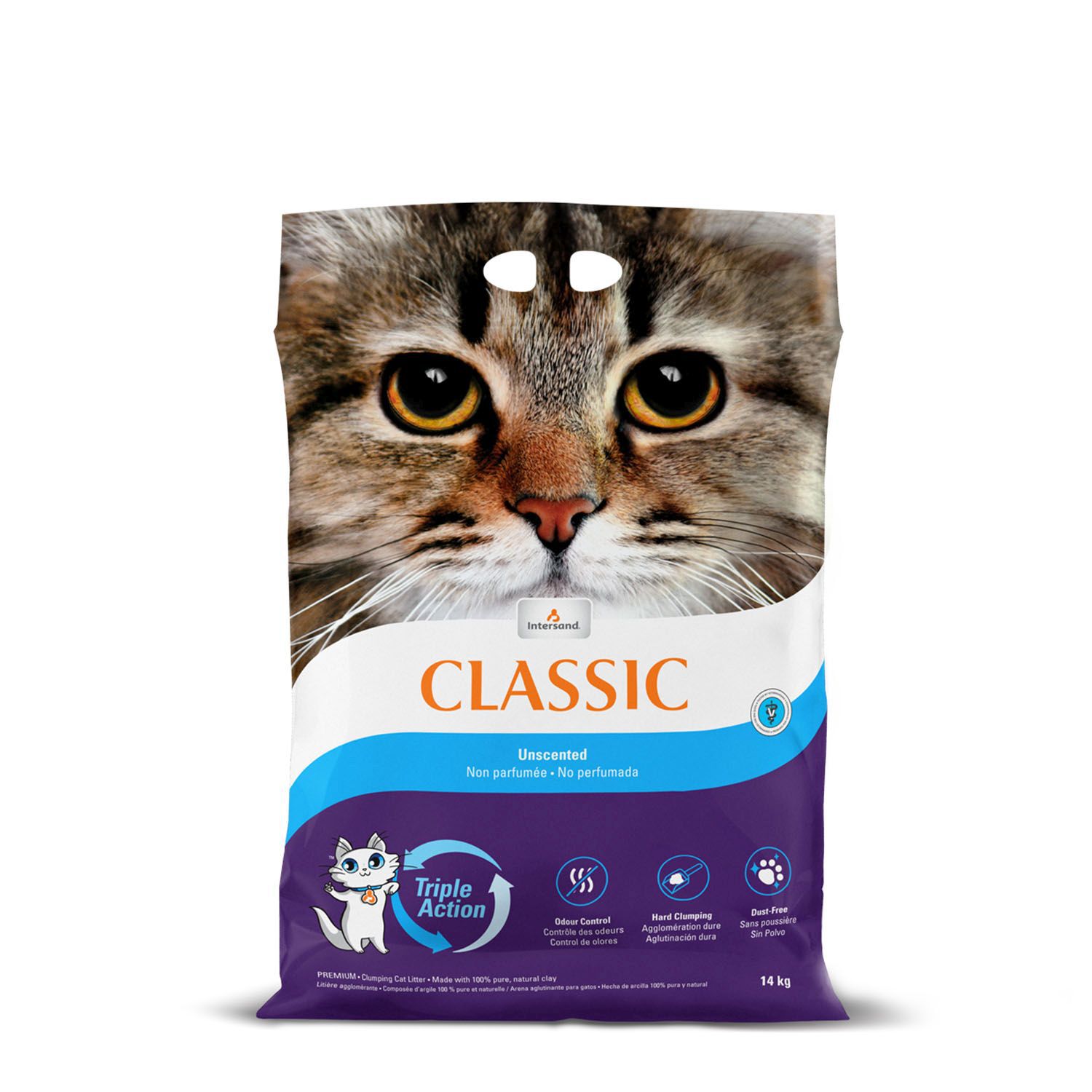 Unscented clumping litter Classic Mondou