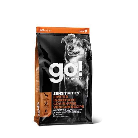 Recette « Sensitivities » sans grains à la venaison à ingrédients limités pour chiens, 9,98 kg Image NaN