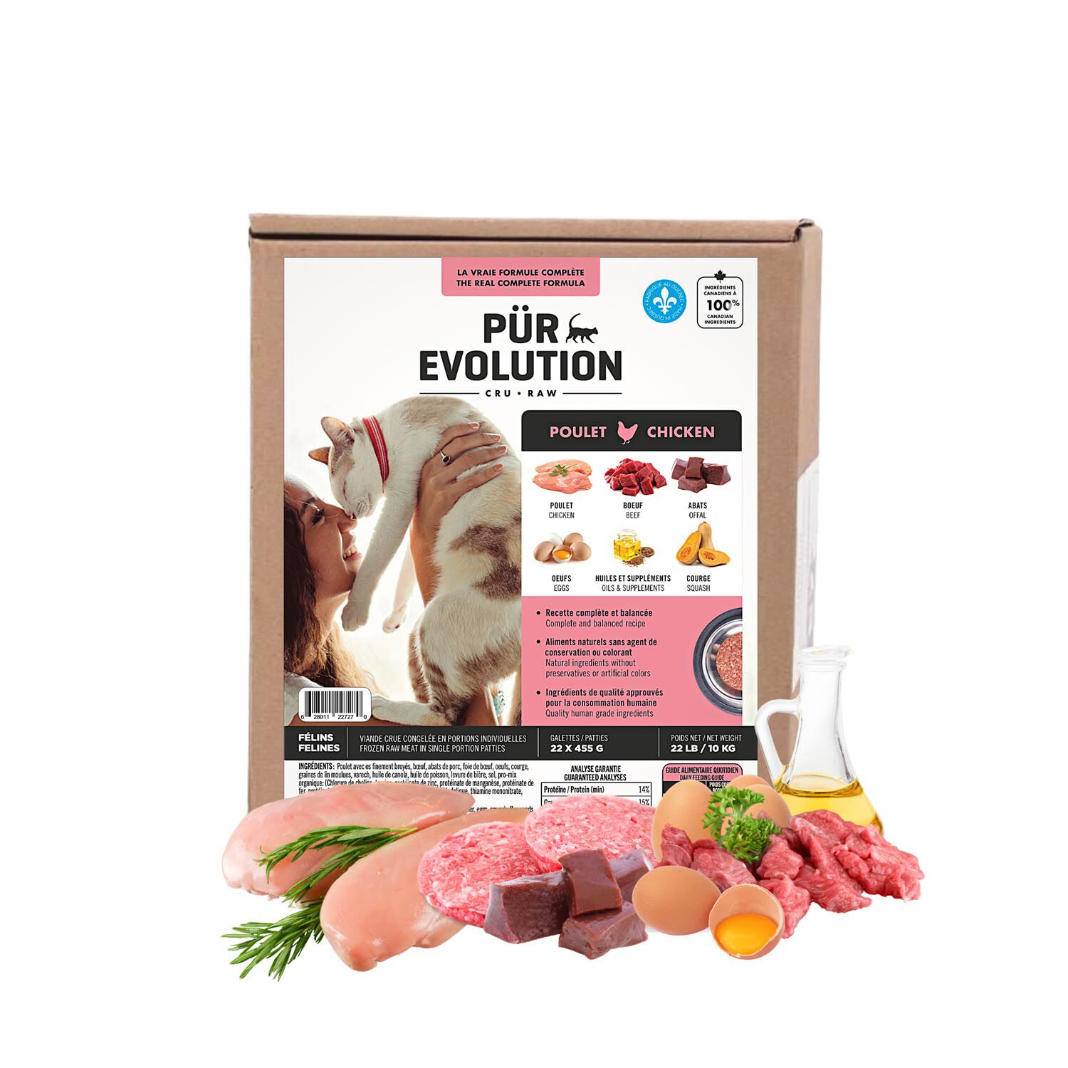 Raw Cat Food Chicken P r Evolution Mondou