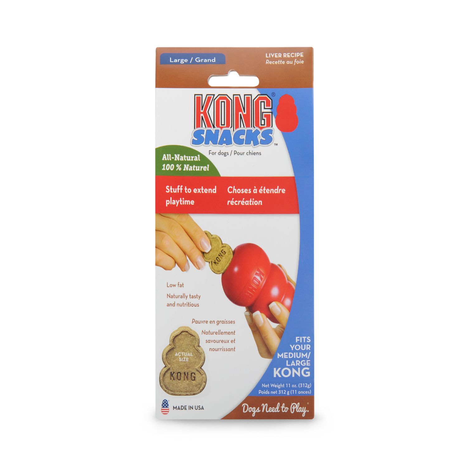 Kong on sale snacks medium