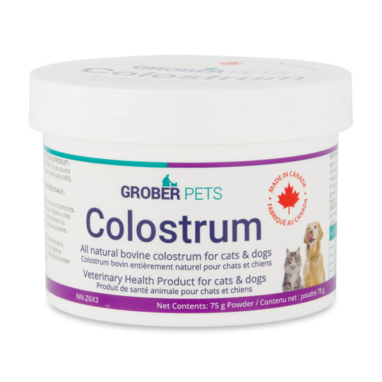 Colostrum bovin entièrement naturel pour chats et chiens Image NaN