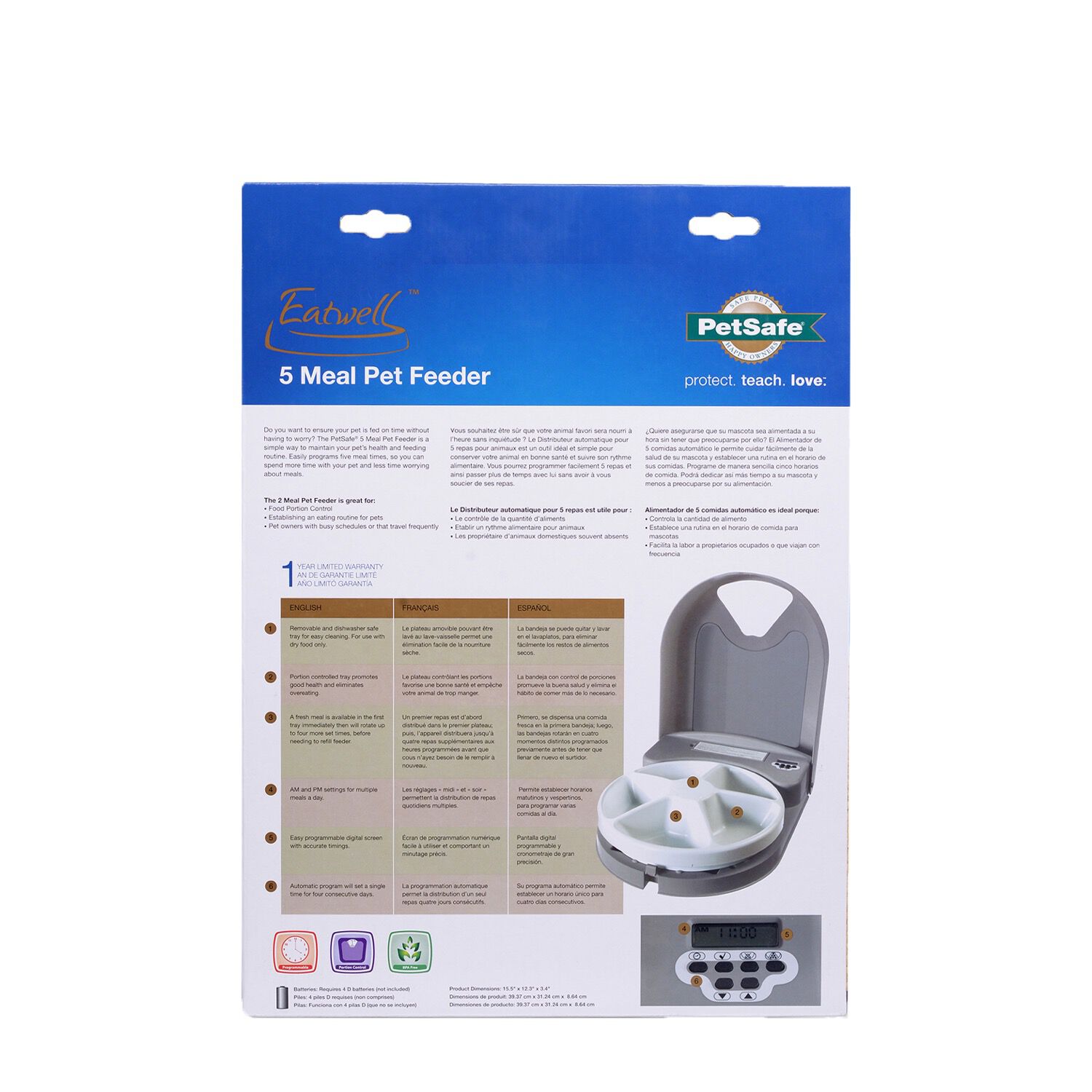 Petsafe auto hotsell feeder manual