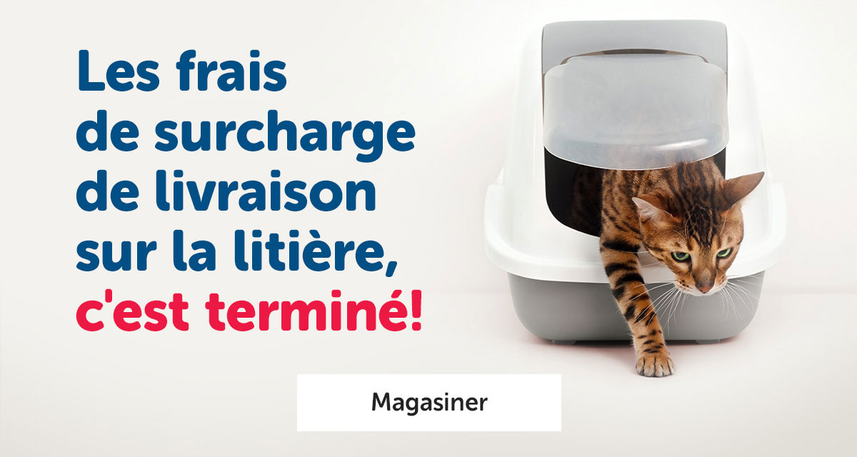 Surcharge de litiere - c'est fini