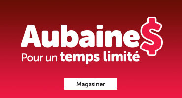 Aubaines pour un temps limité