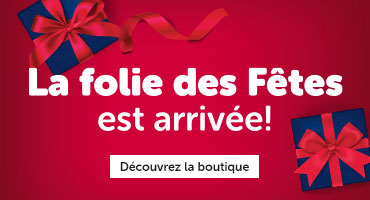 La folie des Fêtes est arrivée - Découvrez la boutique