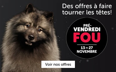 Profitez des offres du pré-Vendredi fou, du 13 au 27 novembre. Voir les offres.