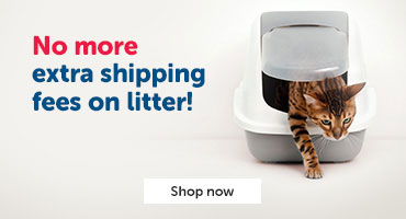 No More extra shipping fees on litter