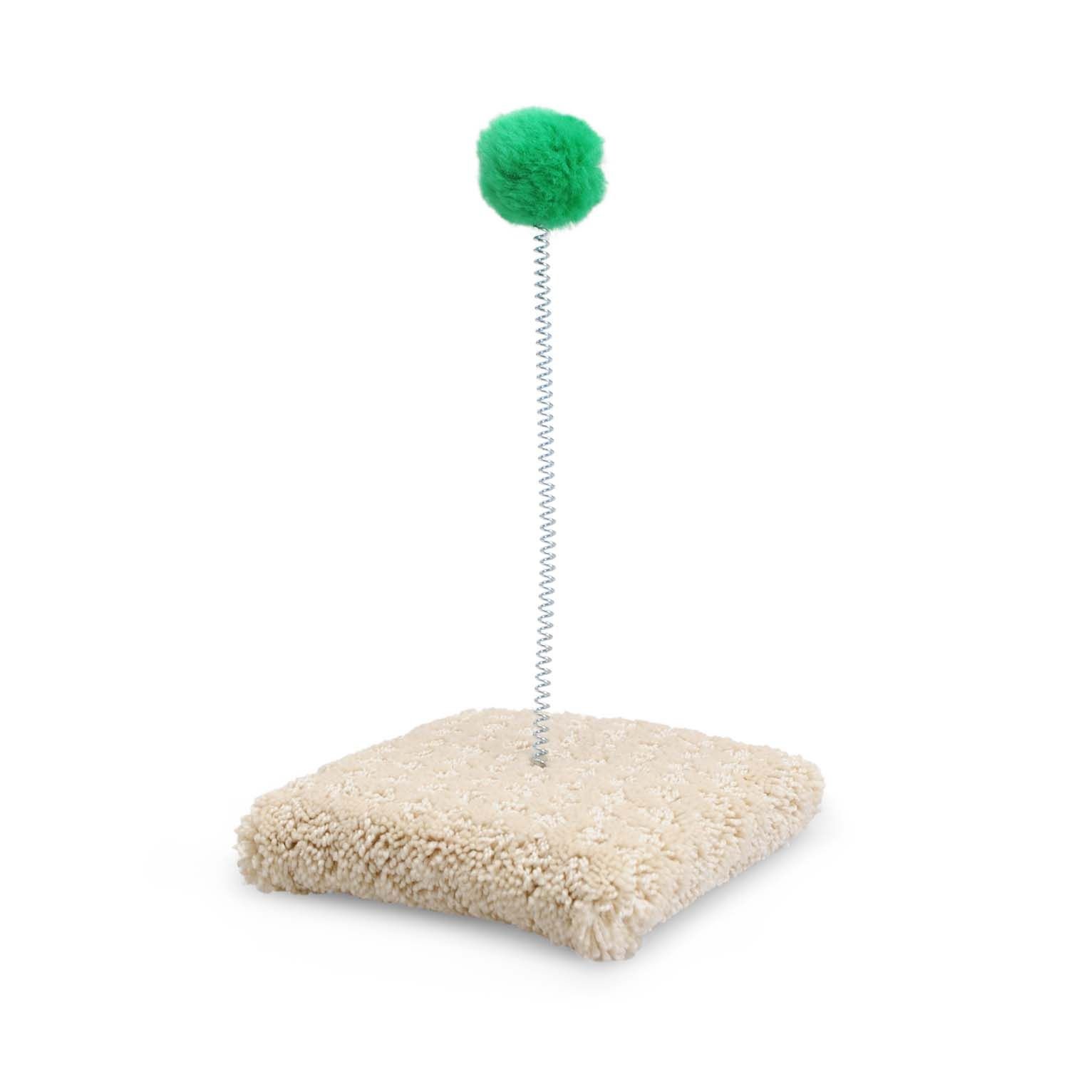 cat toy ball on spring