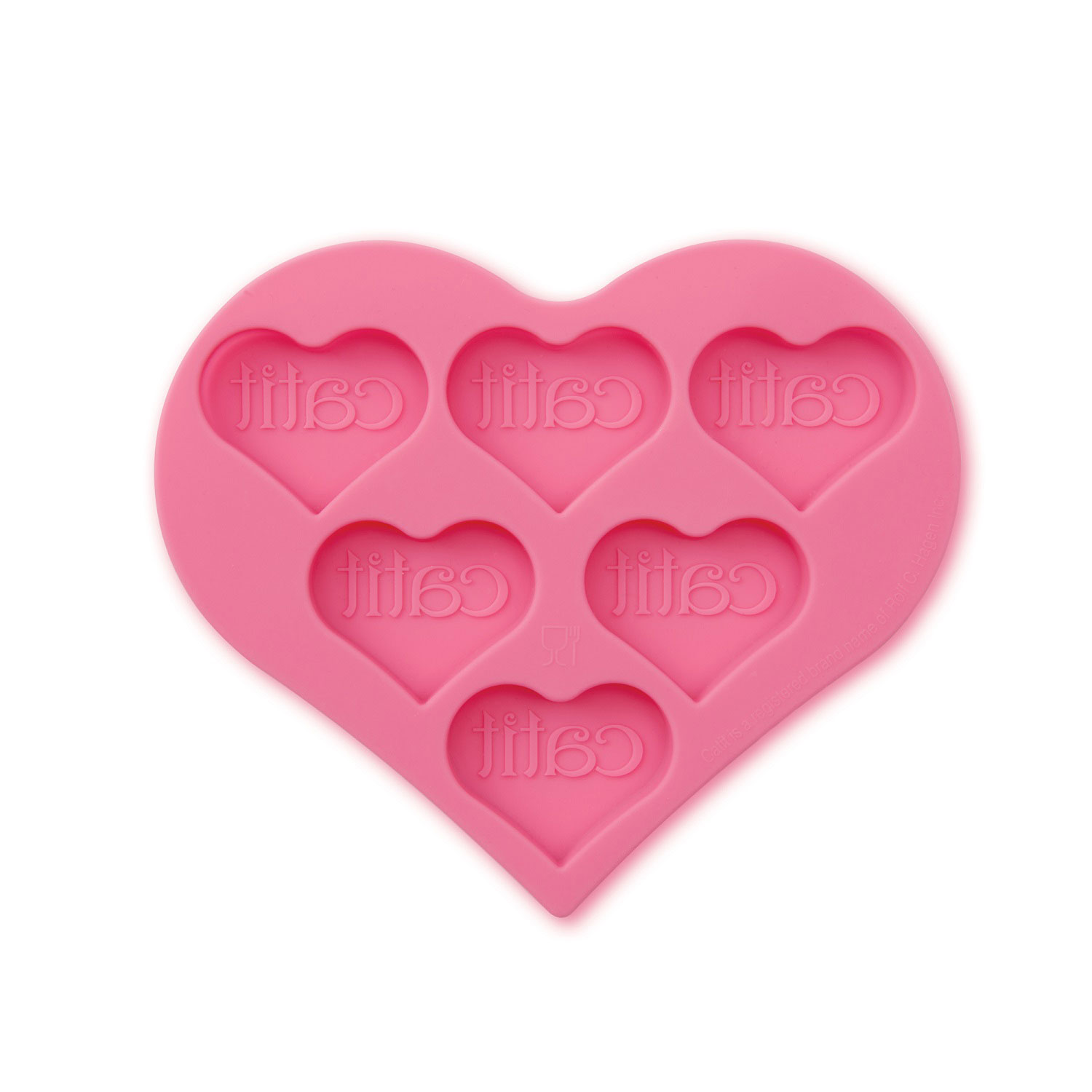 Catit Heart-Shaped Silicone Ice Tray