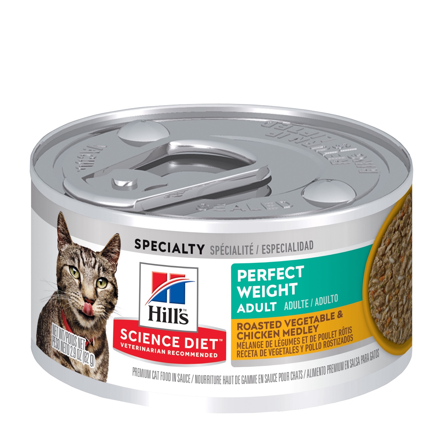 Perfect Weight Roasted Vegetable and Chicken Medley Wet Cat Food