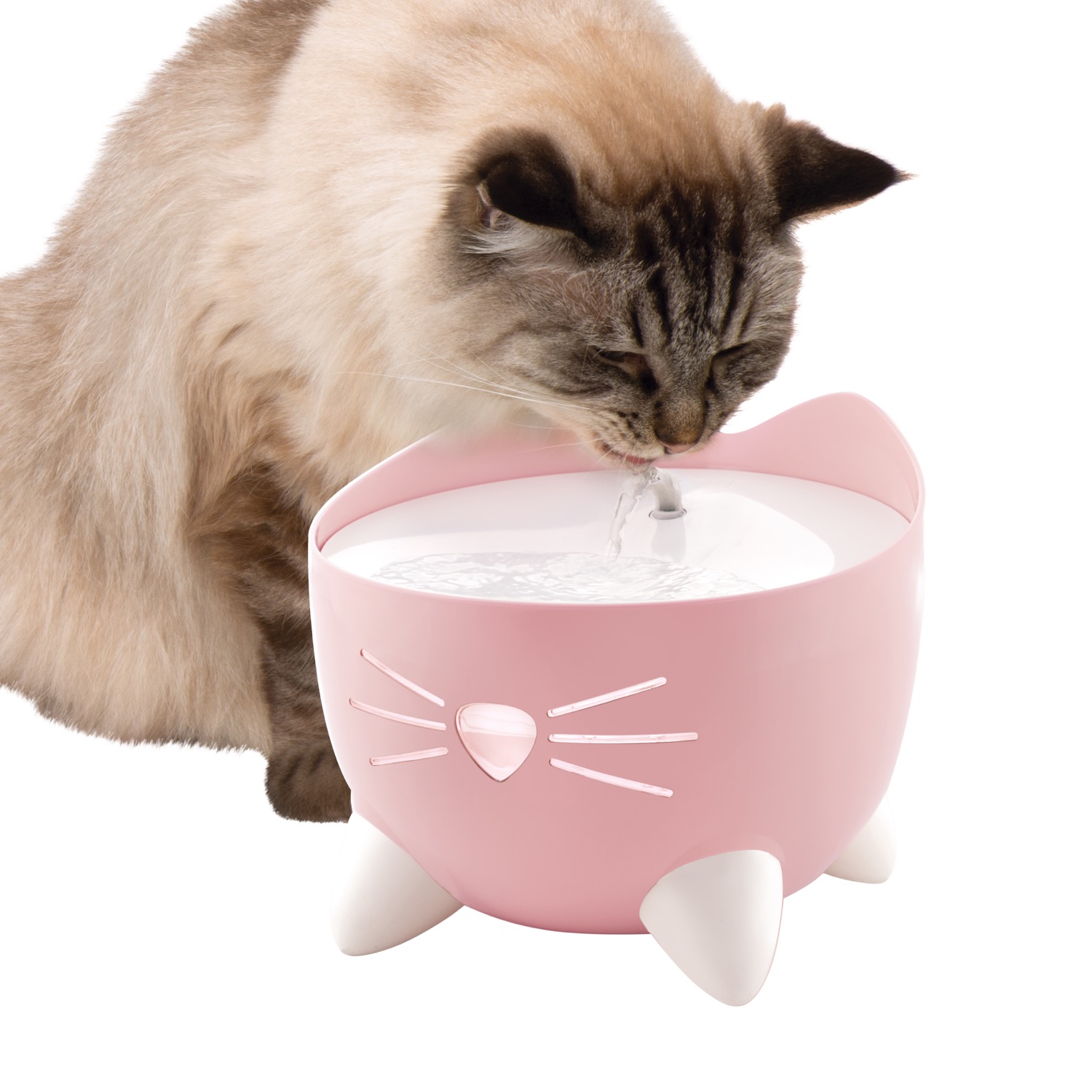 Catit PIXI fontaine à chat - Bleu ou Rose