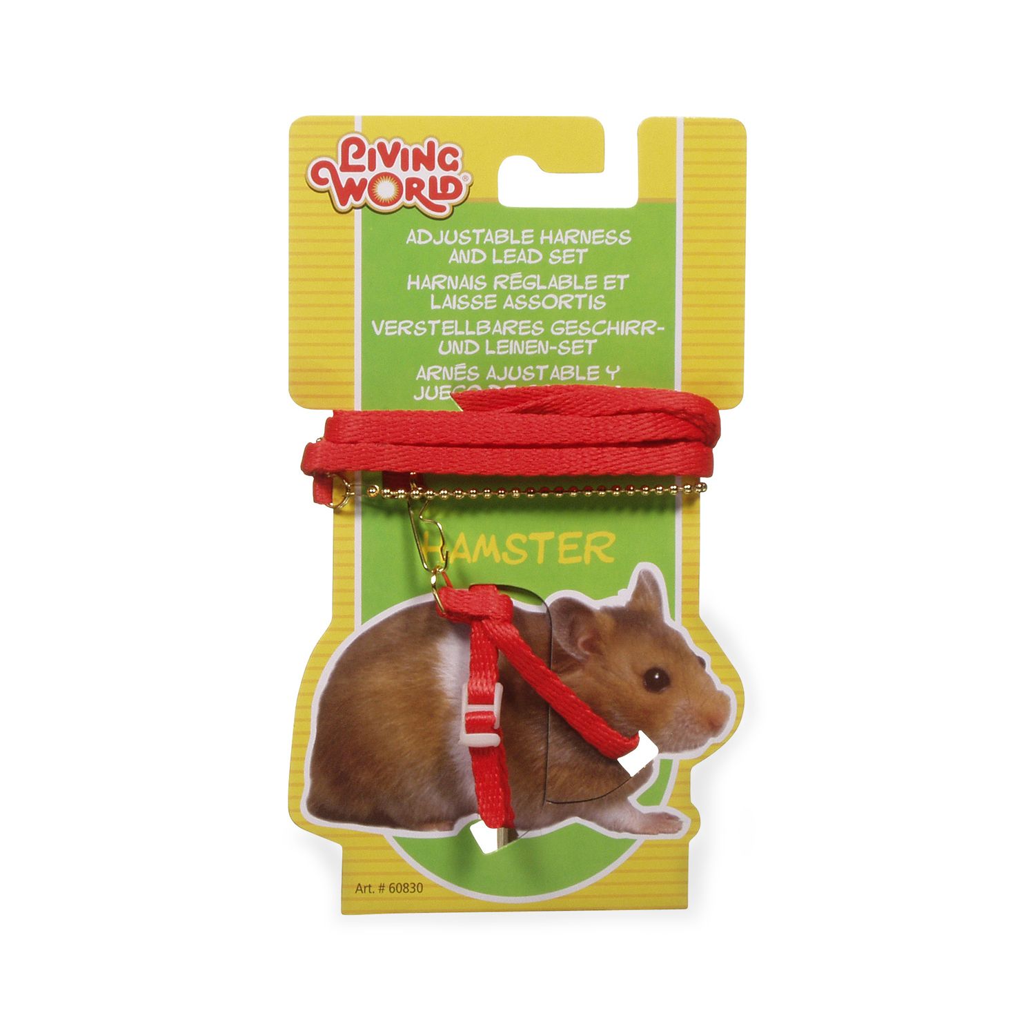 hamster harness and lead