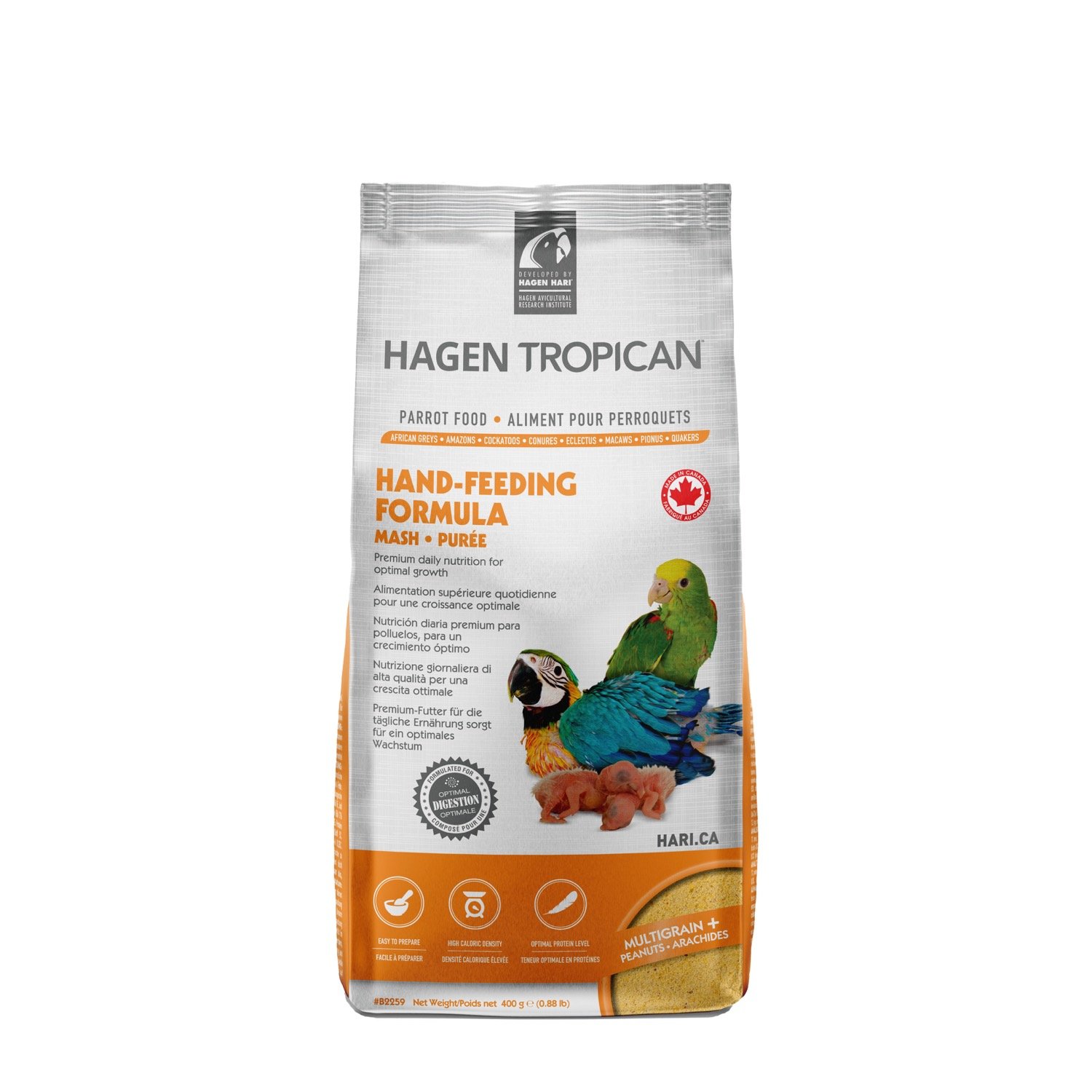 hagen hand feeding formula