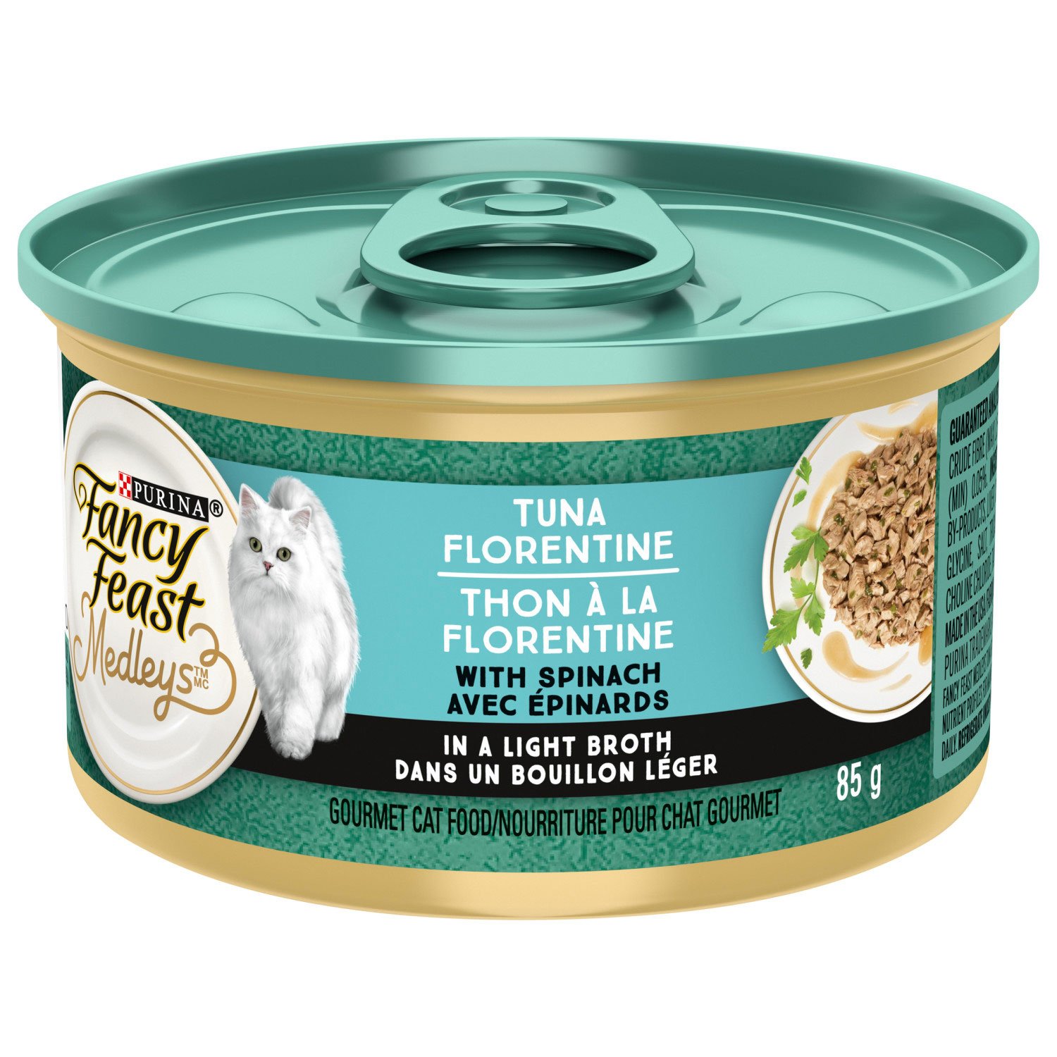 fancy feast tuna florentine cat food