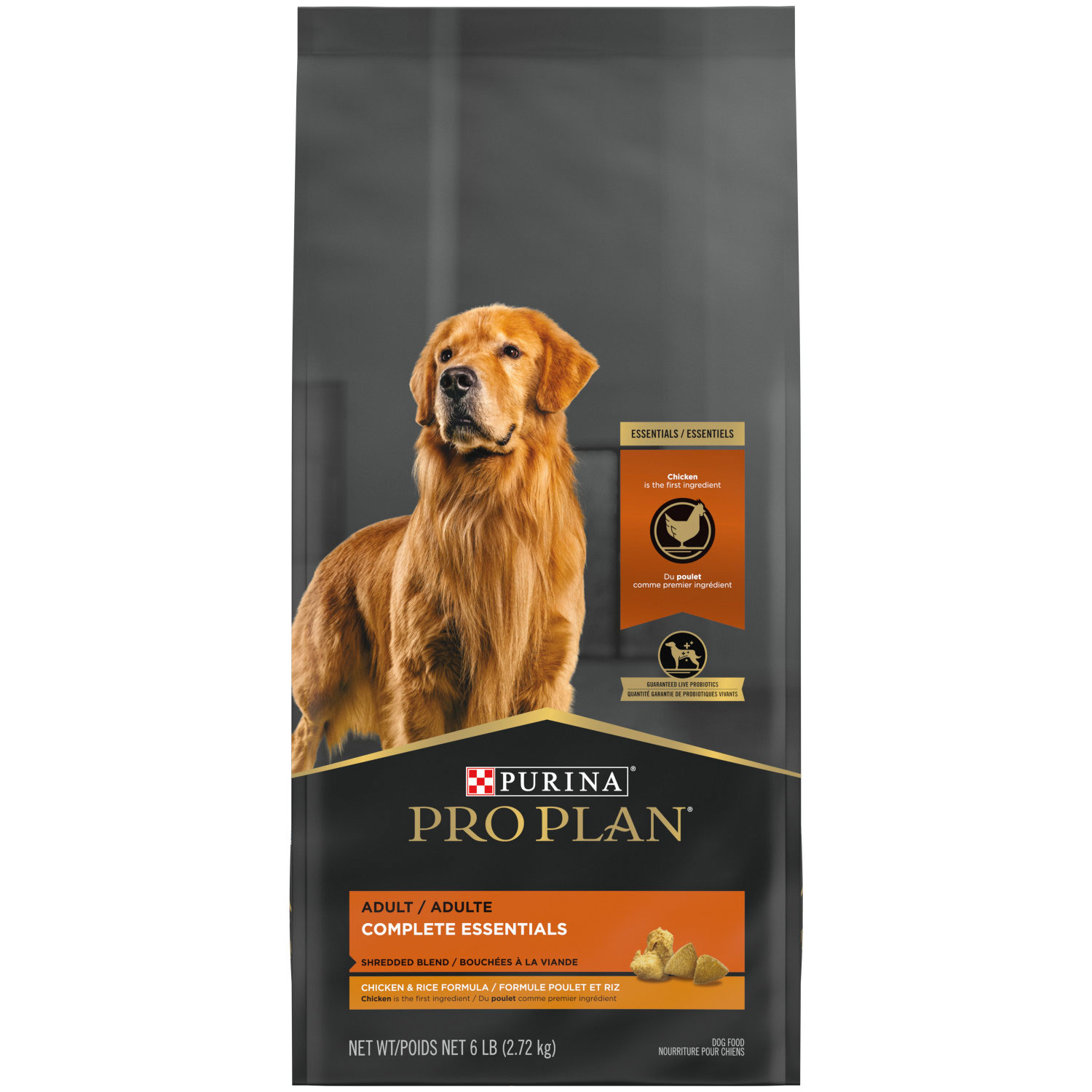 Dog food with shop chicken as first ingredient